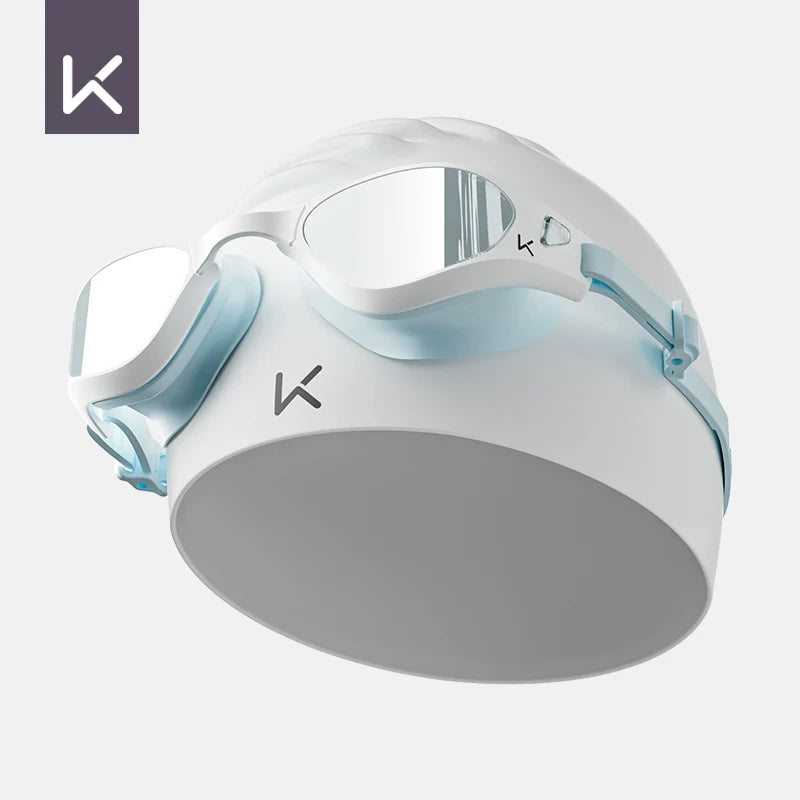 Keep Swimming Goggles Waterproof Anti-Fog HD Myopia Degree Male Professional Swimming Glasses Submersible Equipment Female Swimming Cap Suit